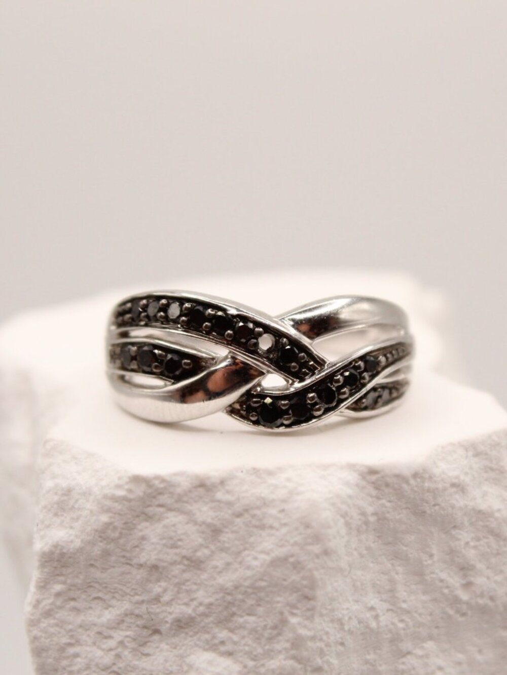 Infinity Silver Ring - Picture 2 of 5
